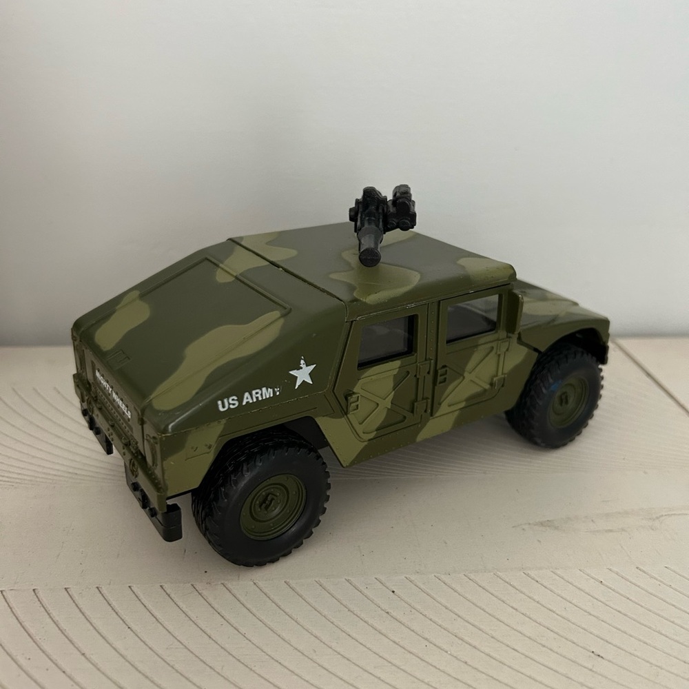 1998 US Army Military Humvee Jeep Vehicle Mighty Wheels Soma Hummer H1